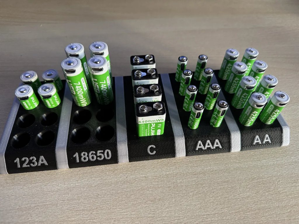 Модульная подставка для аккумуляторов