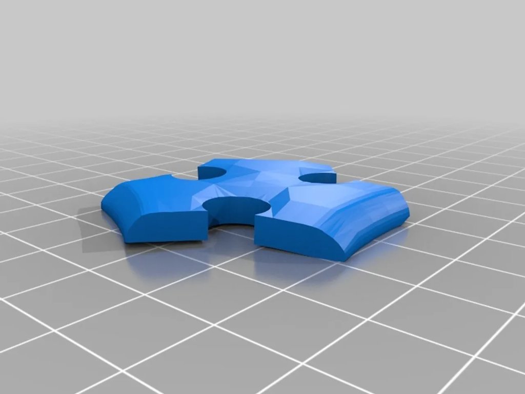 Модульный бумеранг с тремя лопастями