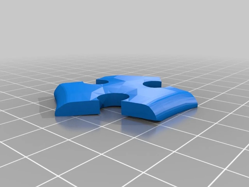 Модульный бумеранг с тремя лопастями