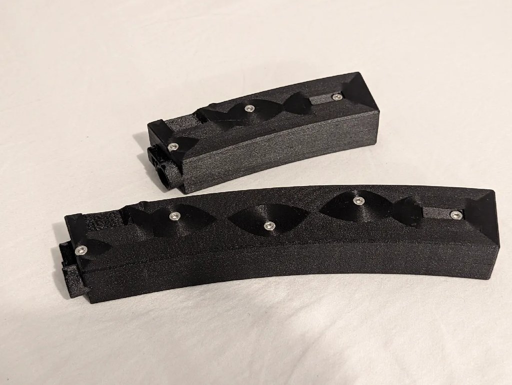 Магазин MP5 AEG изогнутой формы, средний, для Mosquito & Cyma (БЕТА)