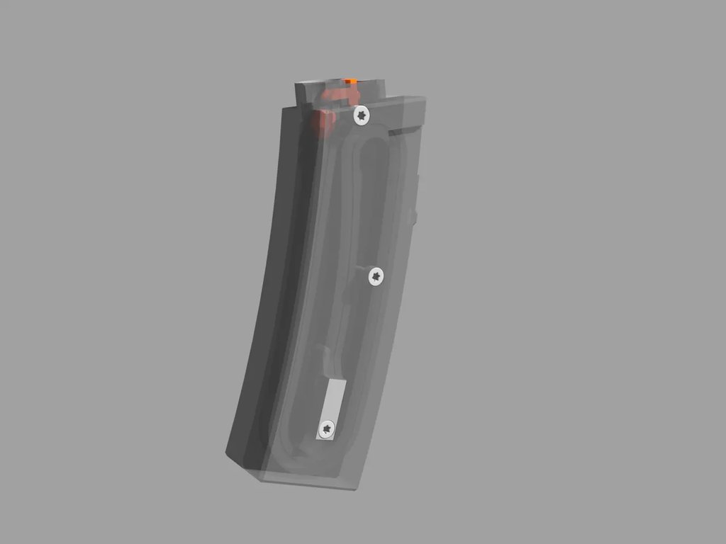 Магазин MP5 AEG изогнутой формы, средний, для Mosquito & Cyma (БЕТА)