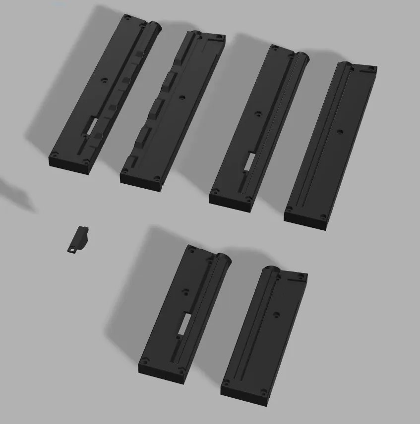 Прямой магазин MP5 Mid-Cap (CYMA; подходит для Mosquito Open Beta 2)