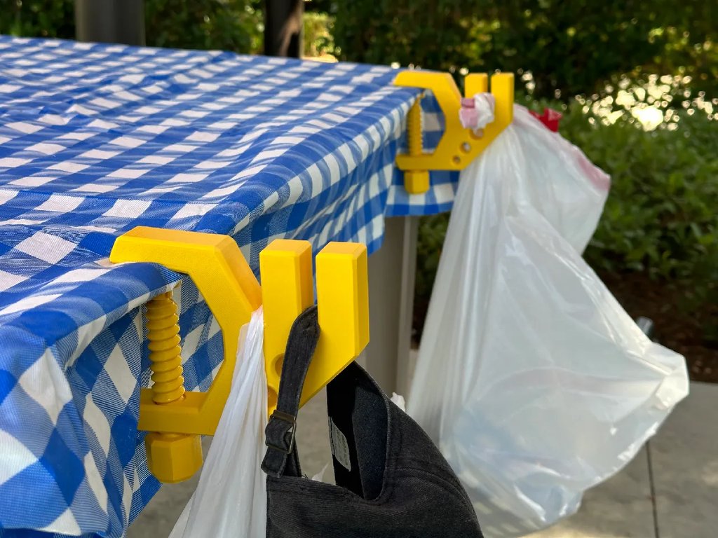 Универсальный кемпинговый зажим