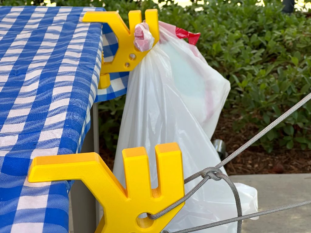 Универсальный кемпинговый зажим