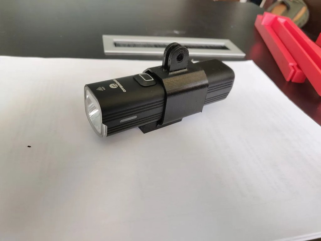 Крепление для велофонаря и GoPro