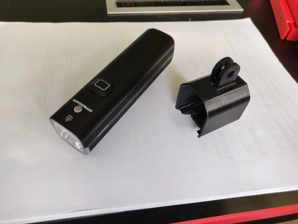 Крепление для велофонаря и GoPro