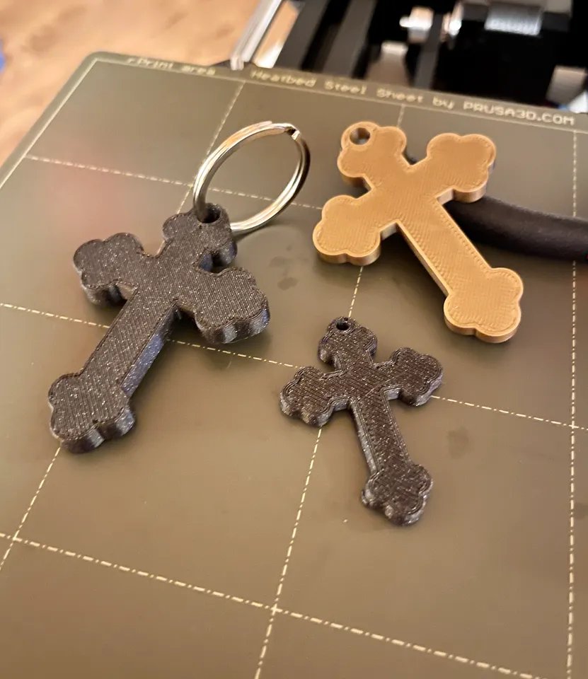 Православный крест (брелок)