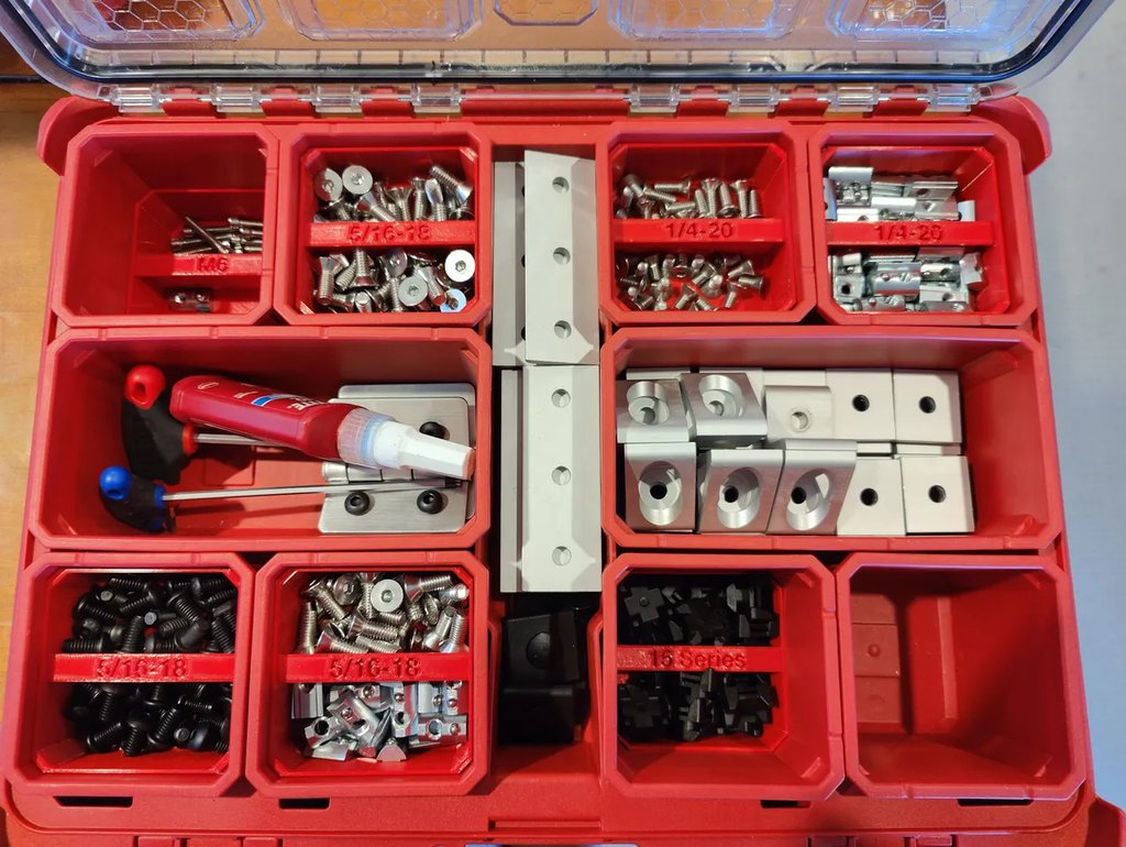 Система вложенных контейнеров PackUp для органайзеров Milwaukee Packout 48-22-8430 и 48-22-8435