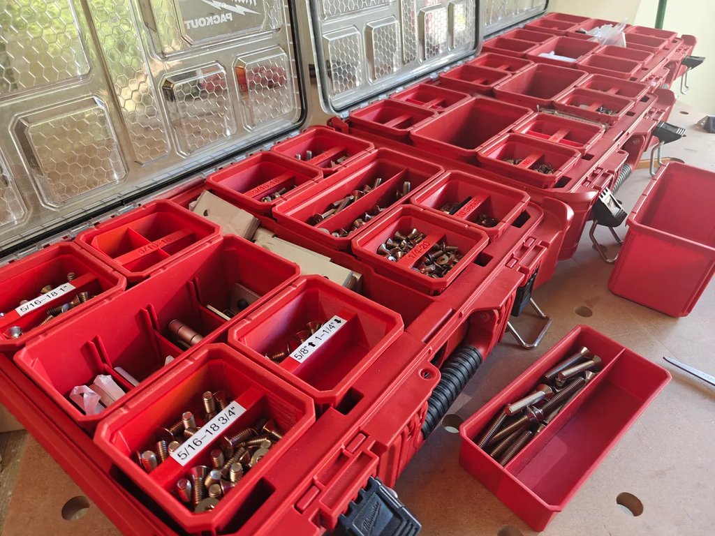 Система вложенных контейнеров PackUp для органайзеров Milwaukee Packout 48-22-8430 и 48-22-8435