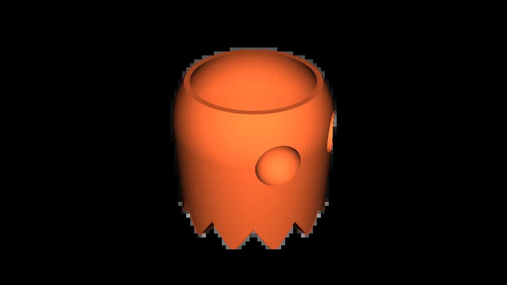 Пакман и привидения - Кашпо