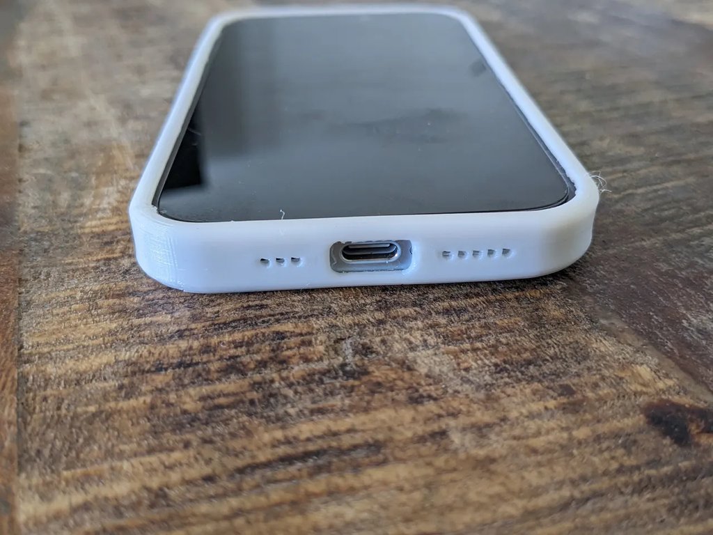 Параметрический чехол для iPhone 15