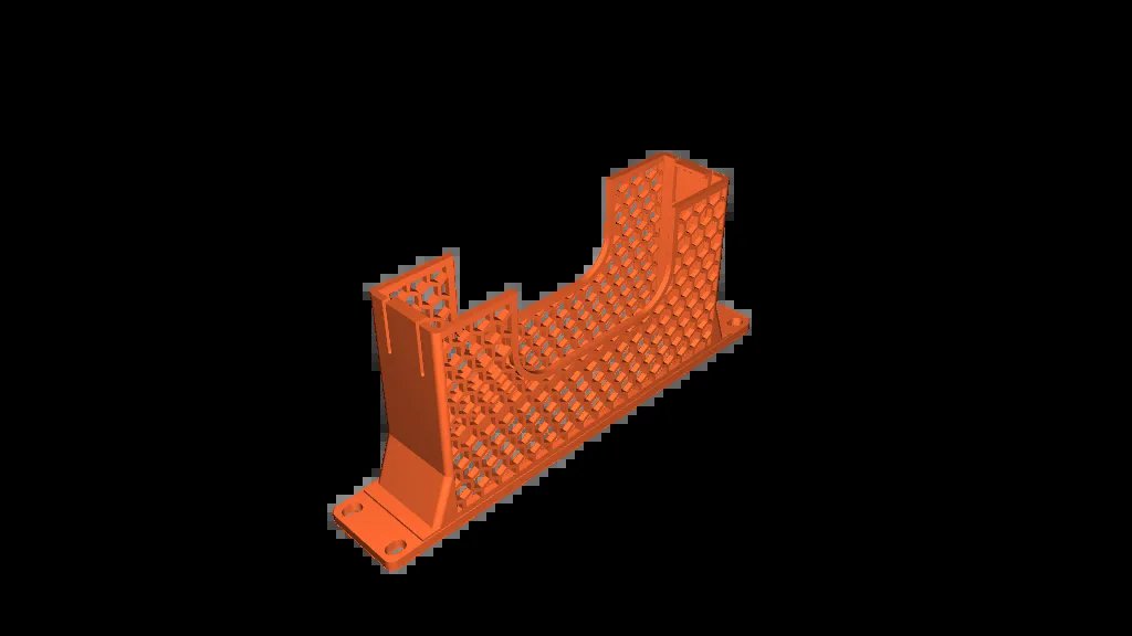 Параметрическая 10-дюймовая настенная стойка для сервера