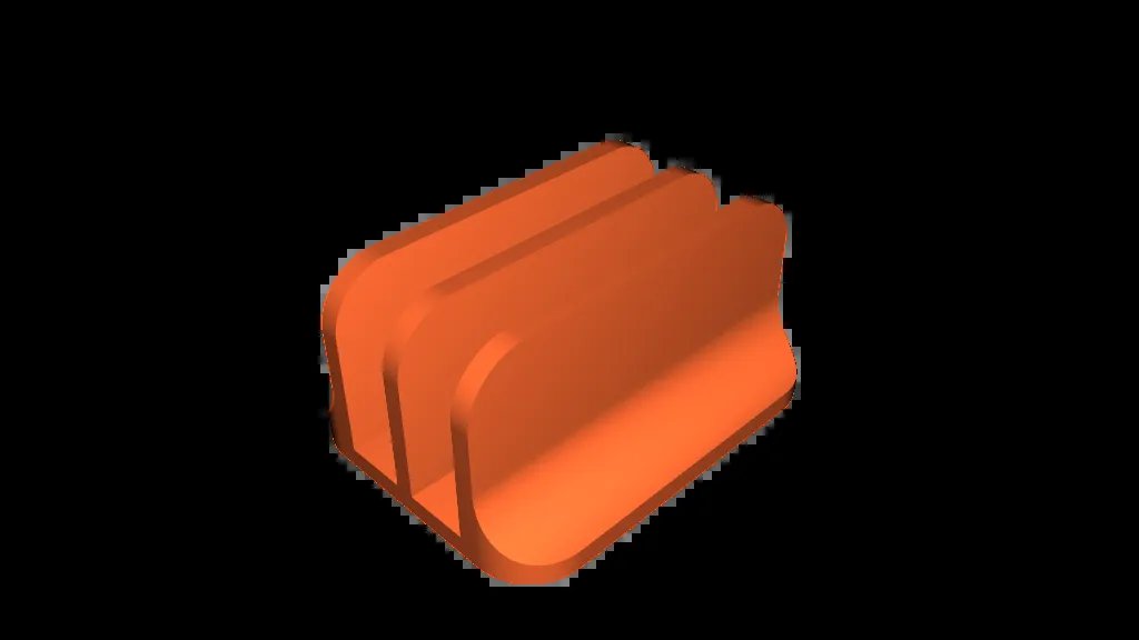 Параметрическая вертикальная подставка для ноутбука