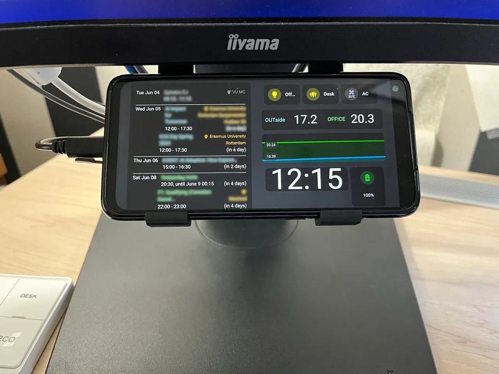 Держатель для телефона/бракет для монитора