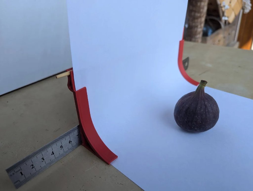 Фотостудия на столе с бумажным фоном (A4, A3, A2, любой размер)