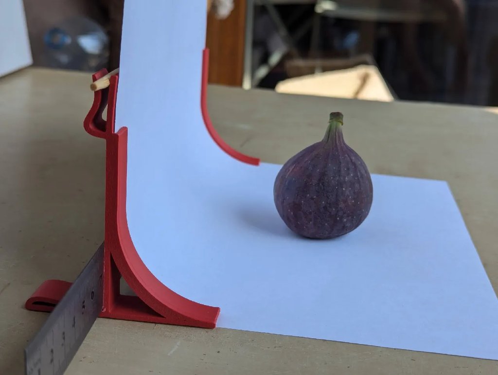 Фотостудия на столе с бумажным фоном (A4, A3, A2, любой размер)