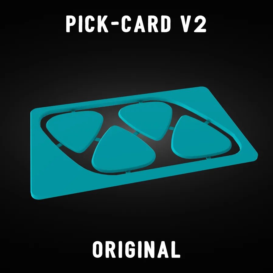 PICK-CARD: Набор-карта с выламываемыми медиаторами