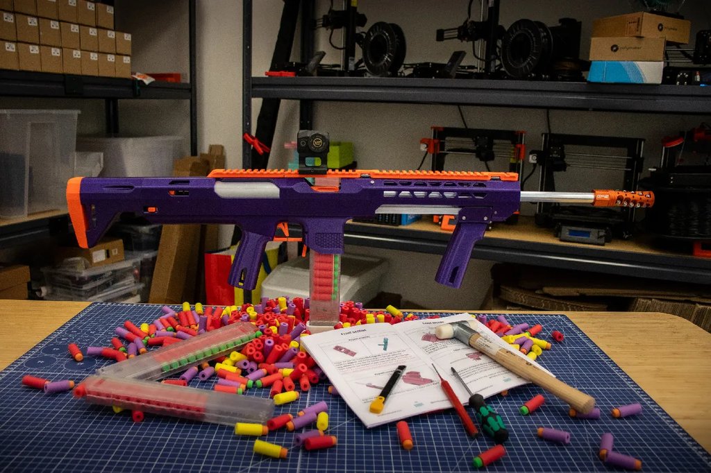 PK Knight-L - Самодельный бластер для стрел из пены