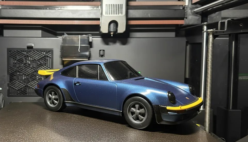Porsche 911 Turbo (930) - Модель классического немецкого спорткара для 3D-печати