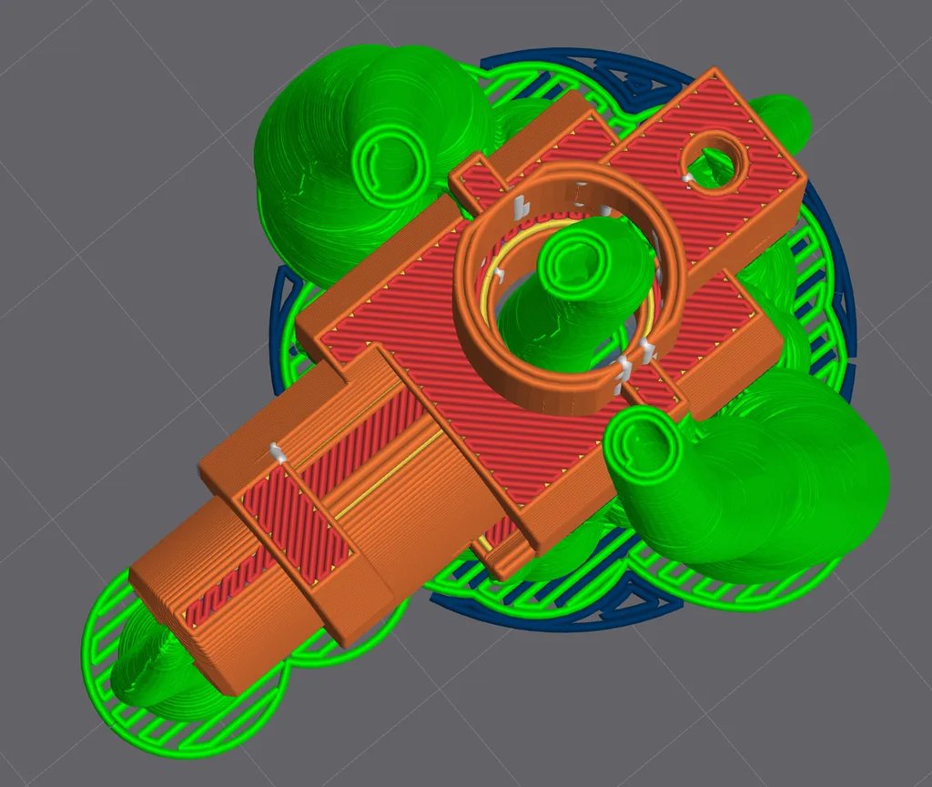 Камера хоп-апа M4 в стиле ProWin для страйкбола