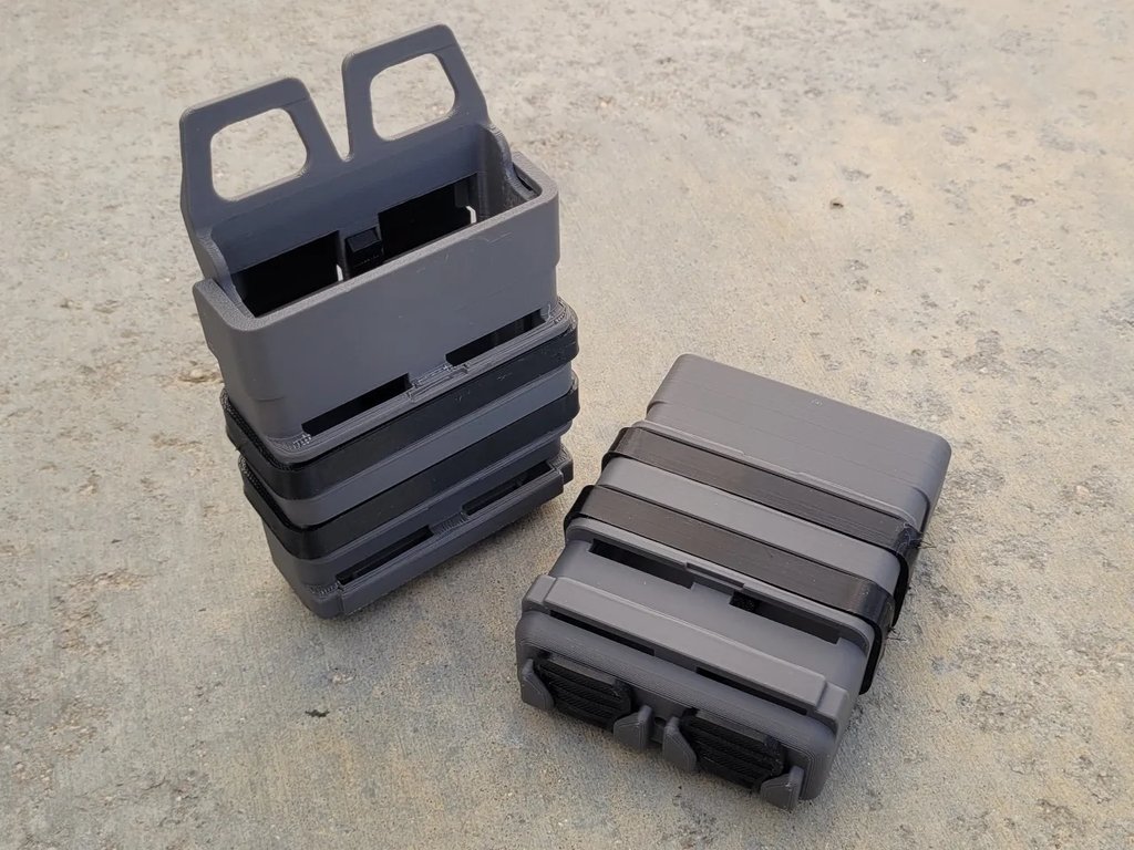 QuickMag - Подсумок для магазина AR15, полностью напечатанный на 3D-принтере