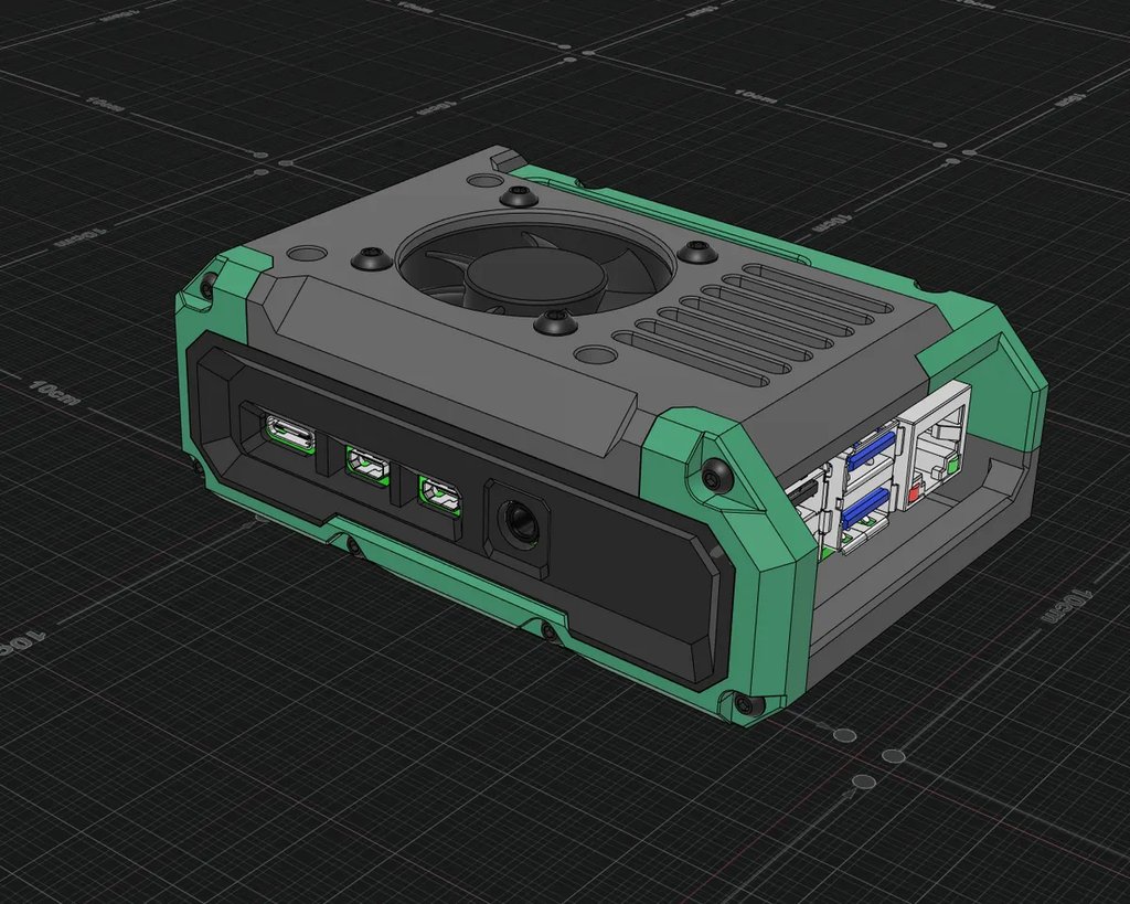 Корпус для Raspberry Pi 4