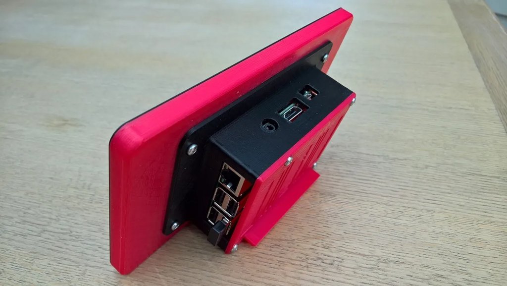 Корпус для 7-дюймового сенсорного дисплея Raspberry Pi