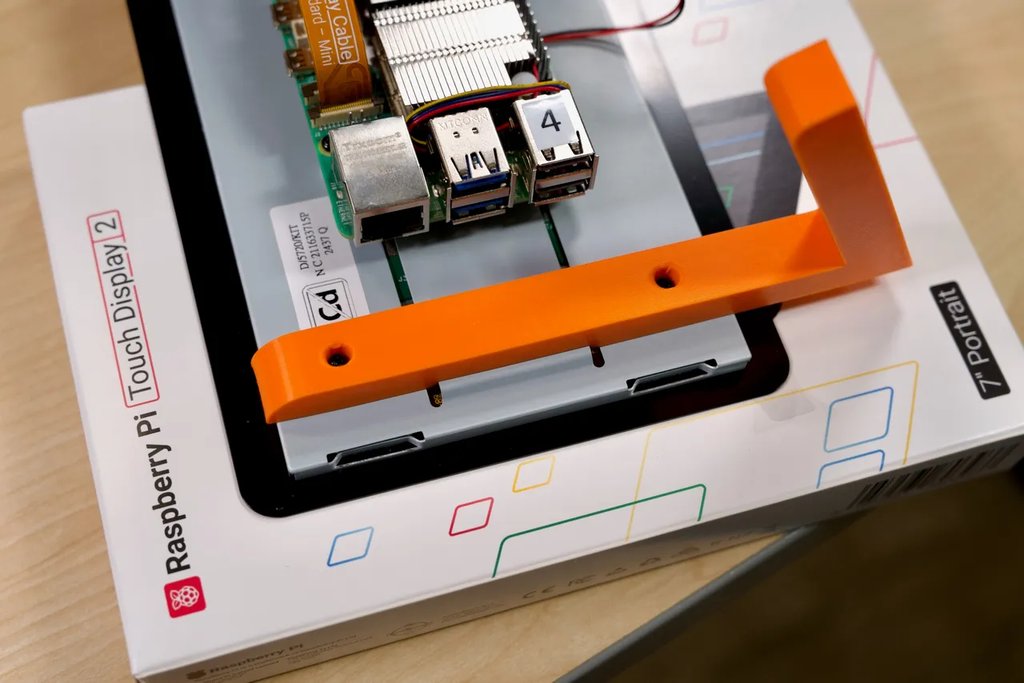 Подставка для сенсорного дисплея Raspberry Pi Touch Display 2