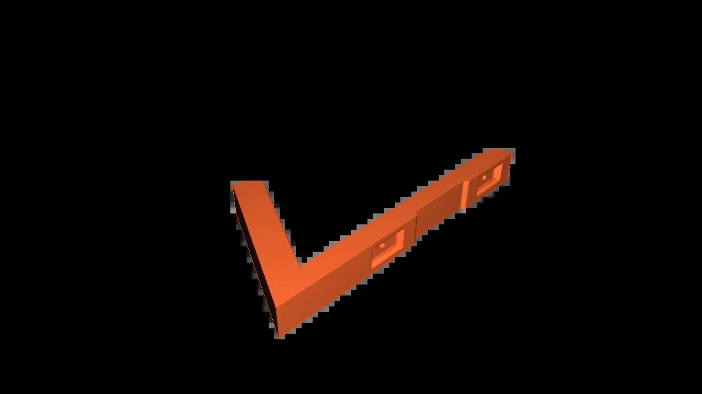 Подставка для сенсорного дисплея Raspberry Pi Touch Display 2