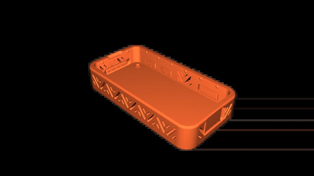 Корпус для Raspberry Pi Zero / Zero W / Zero 2 W (печать 2 часа)