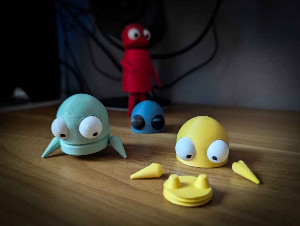 REPO РОБОТ в приседе - подвижная модель