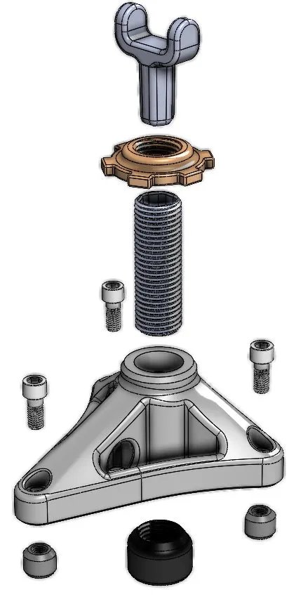Сборная подставка для винтовки