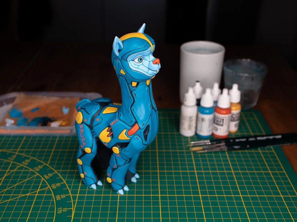 Robo Alpaka - пример модели