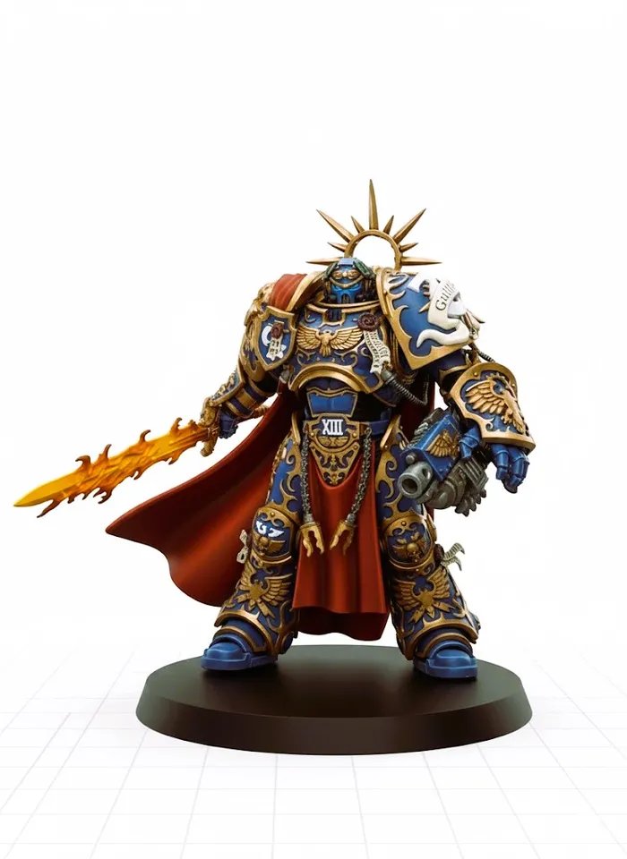 Робут Гиллиман - Примарх Ультрамаринов (Warhammer 40k)