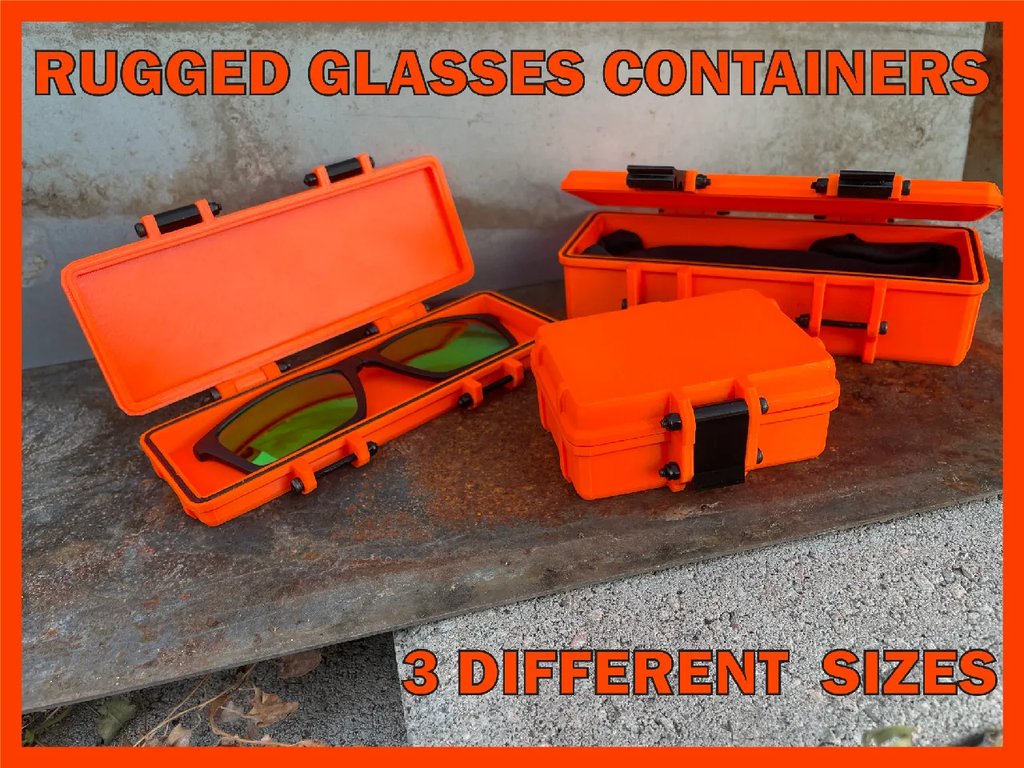 Прочные футляры для очков и солнцезащитных очков с магнитным замком - 3 размера