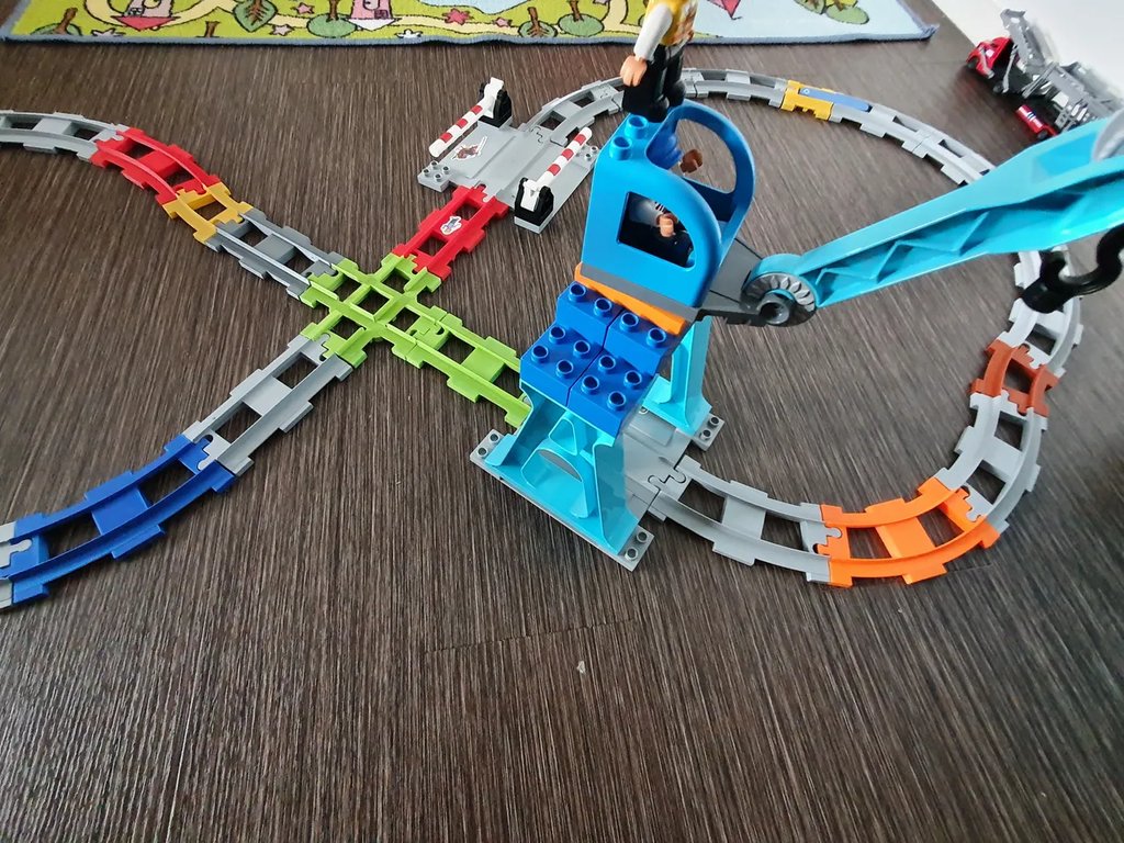 Набор рельсов для поездов Lego DUPLO (оптимизированные)