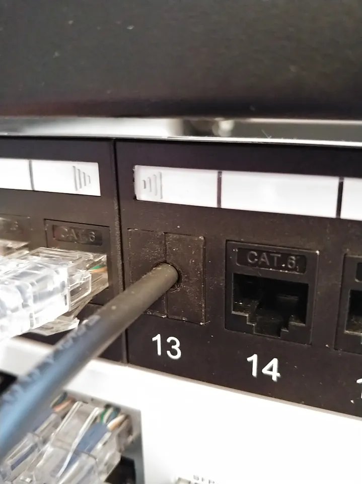 Кейстоновый разъем для кабеля SFP+