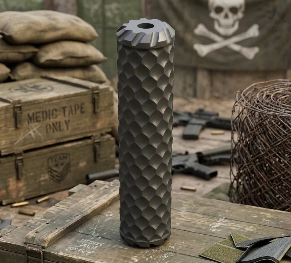 Глушитель для страйкбола "Dragon Skin"