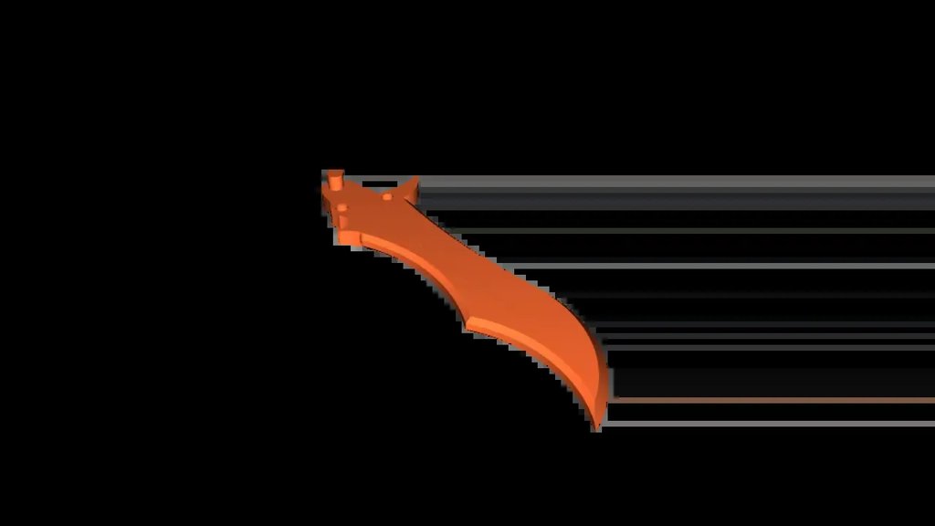 Простой нож-бабочка CS:GO