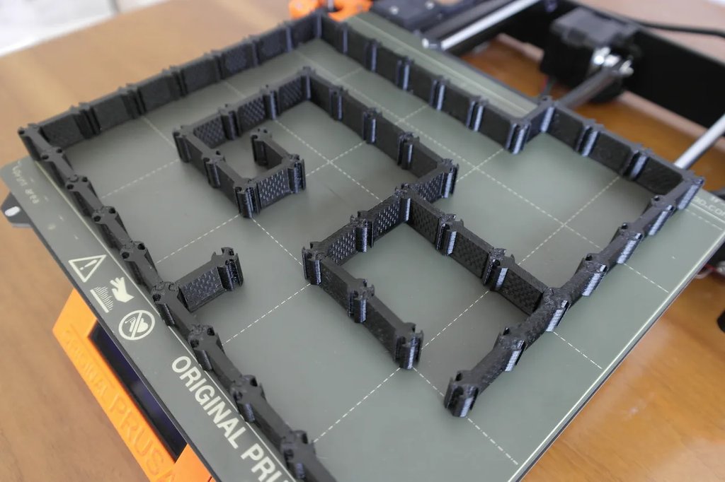 Соединяющиеся стены для D&D