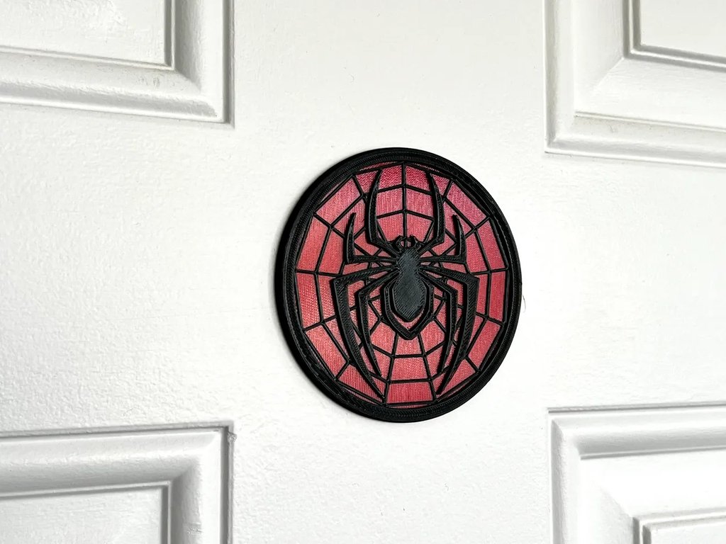 Подставка под кружку с логотипом Человека-паука