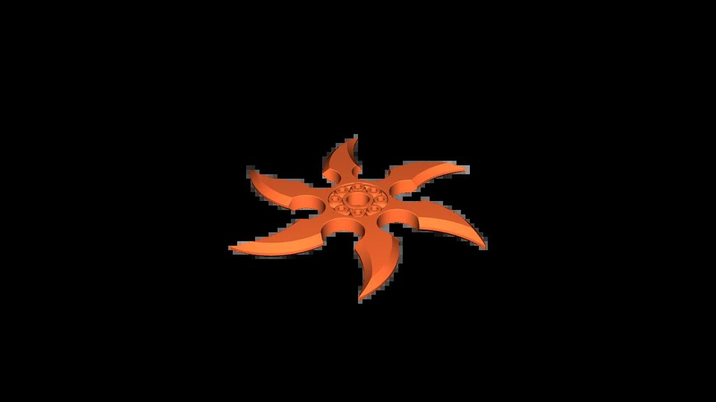 Вращающийся сюрикен