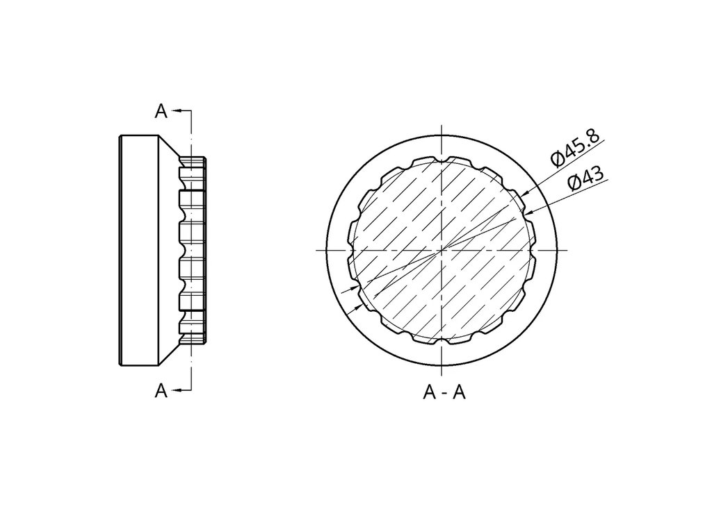 Инструмент для каретки SRAM DUB