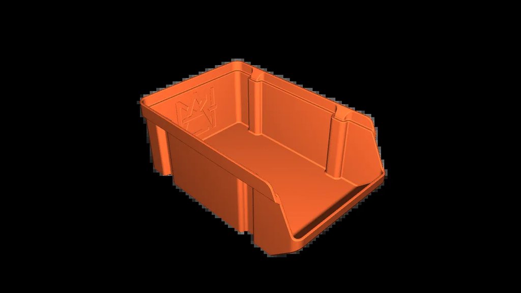 Ящик для хранения, штабелируемый 100x160x63