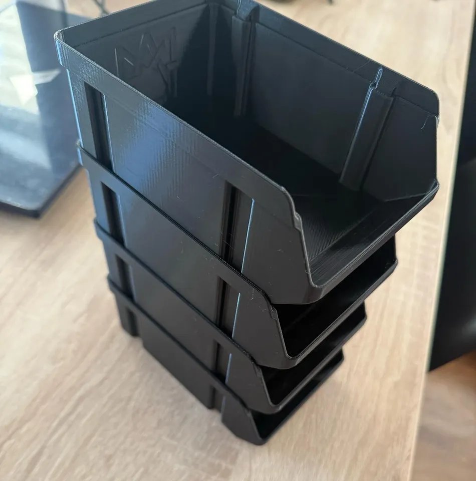 Ящик для хранения, штабелируемый 100x160x63