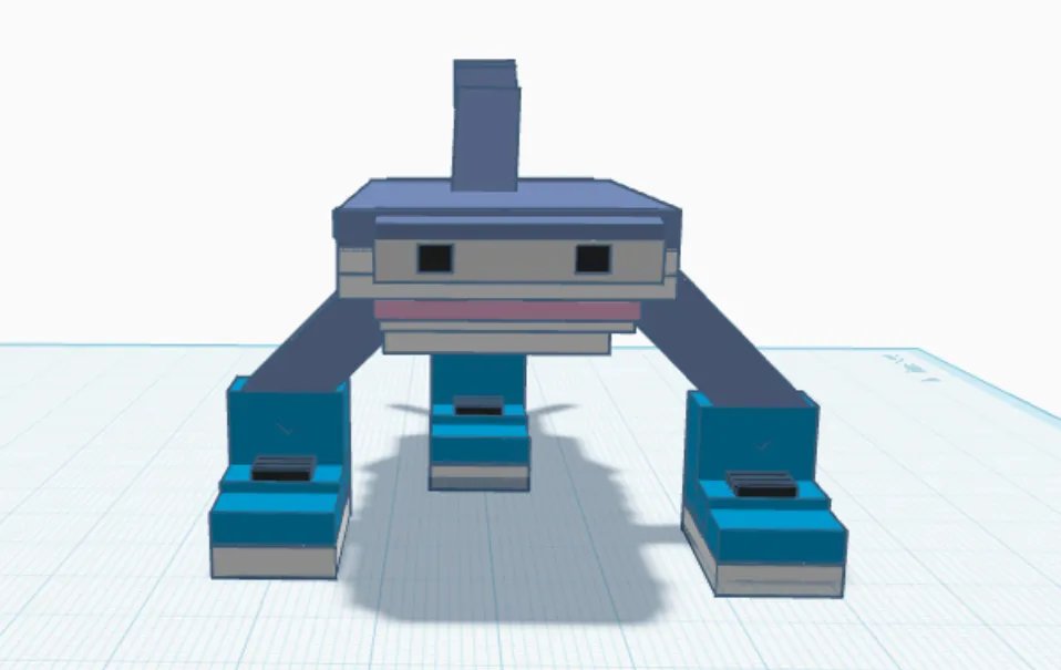 Тралалеро Тралала в стиле Brainrot