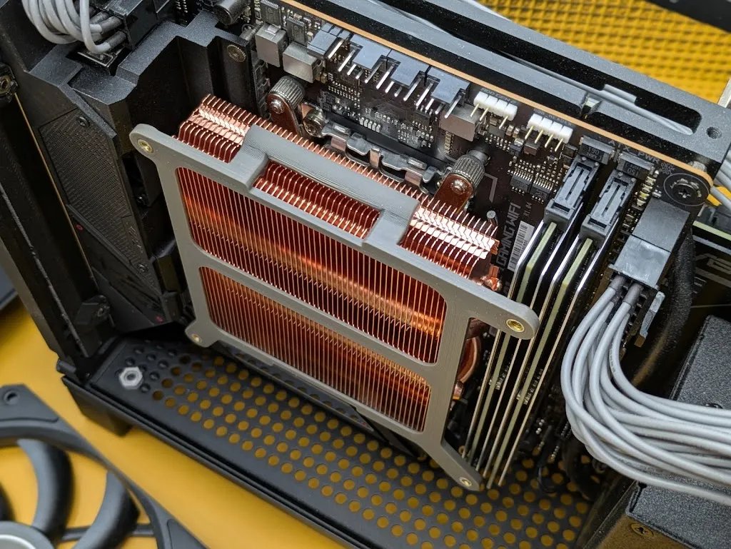 Адаптер для установки 120мм вентилятора на кулер Thermalright AXP90-X47/X53