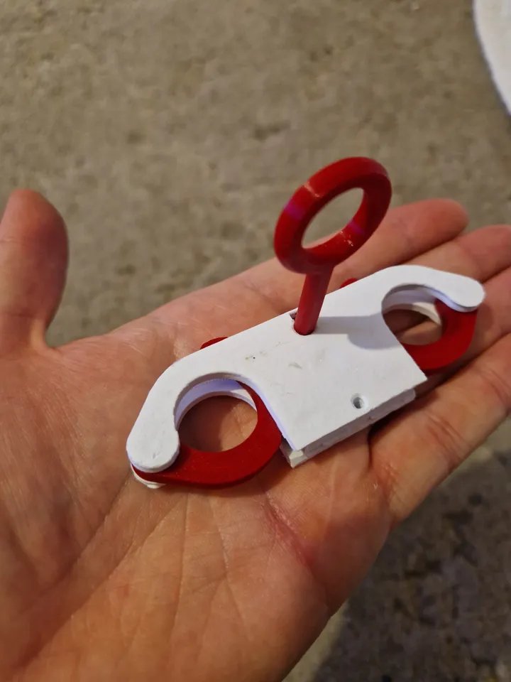 Запонки с фиксатором