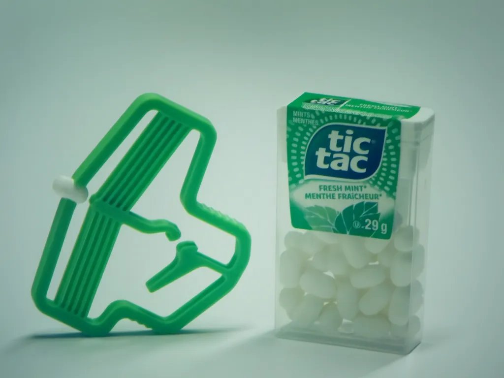 Пистолет для драже Tic Tac (Механизм-комплаент)