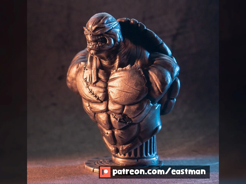 Бюст Черепашки-ниндзя (STL)